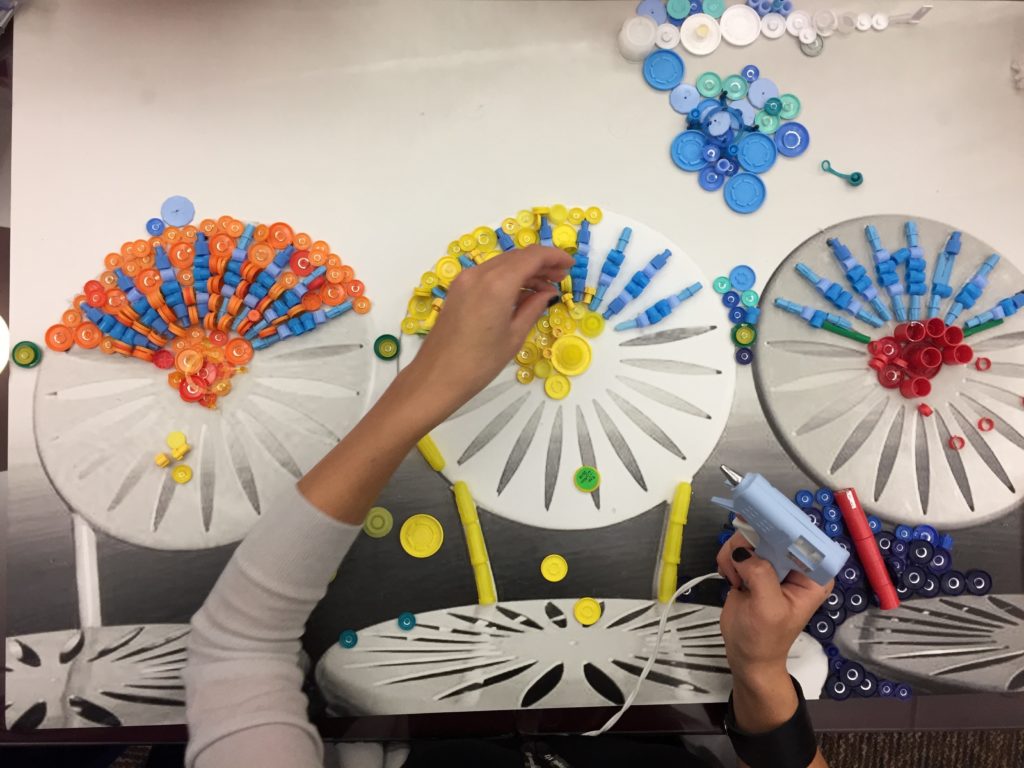 Recycled medical waste creates sustainable art Office of Sustainability UWMadison