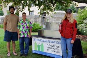 Campus Water Stations Save 400,000 Plastic Bottles