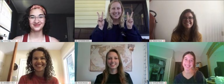 Communications Team, Fall 2020