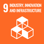 UN Industry Innovation and Infrastructure icon