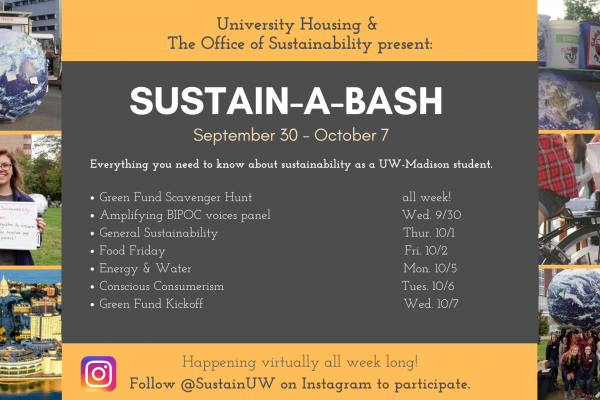 Badgers Eat Sustainably – University Housing – UW–Madison